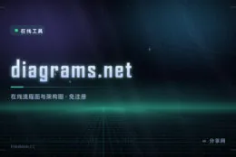 画流程图不用装软件：draw.io 免费在线，图还能只存自己电脑