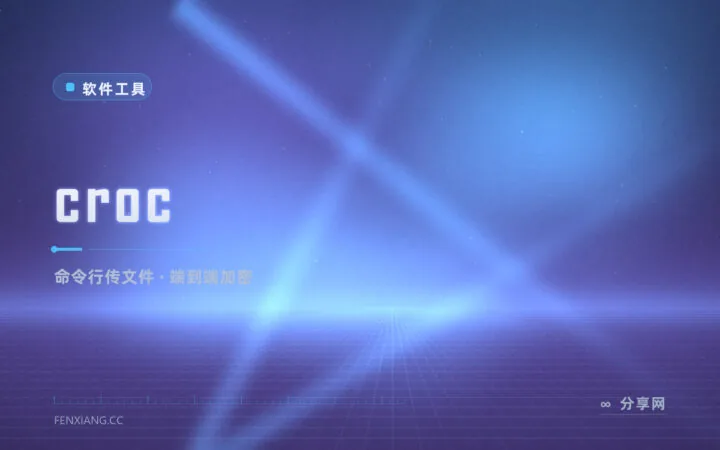 传文件还要注册登录？croc 一串口令直传对方