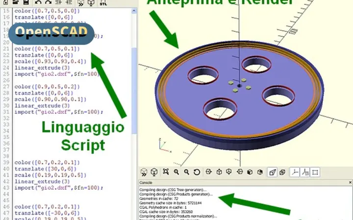 用代码画三维模型：OpenSCAD 把建模变成写脚本，开源免费