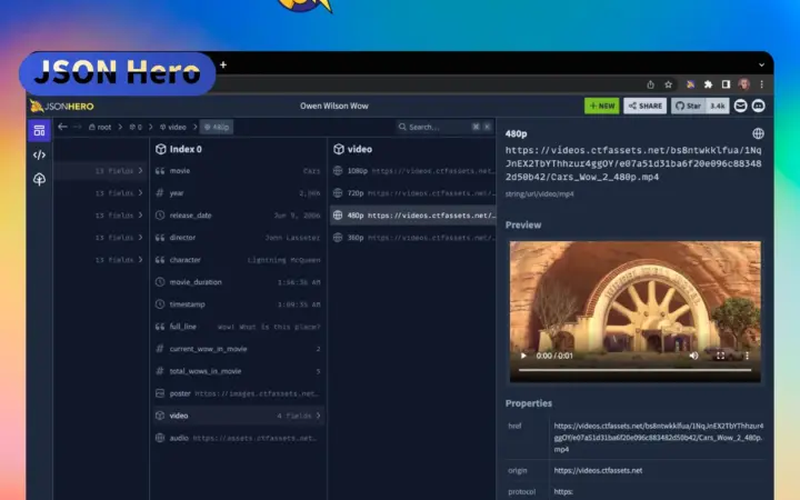 看嵌套 JSON 头晕？JSON Hero 把乱数据整理成可点的文件夹视图
