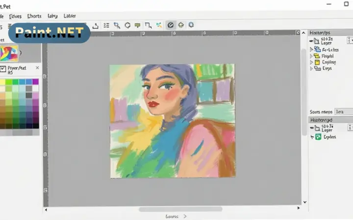 Windows 上想认真修图又嫌 PS 重：Paint.NET 免费，图层滤镜都齐