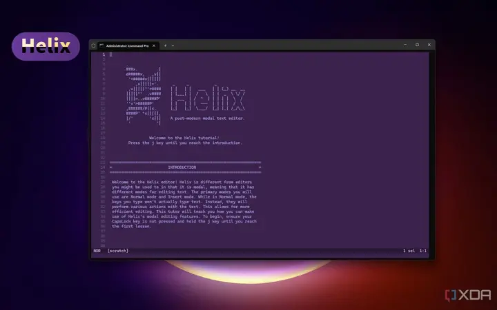 模态编辑新选择：Helix 开源免费，多选与跳转开箱即