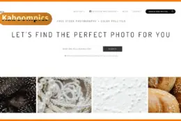 做网页缺生活感配图：Kaboompics 的 CC0 照片可商用、不强制署名
