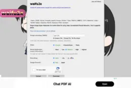 waifu2x 在线放大：老图动漫图无损扩分辨率，官方免费免登录