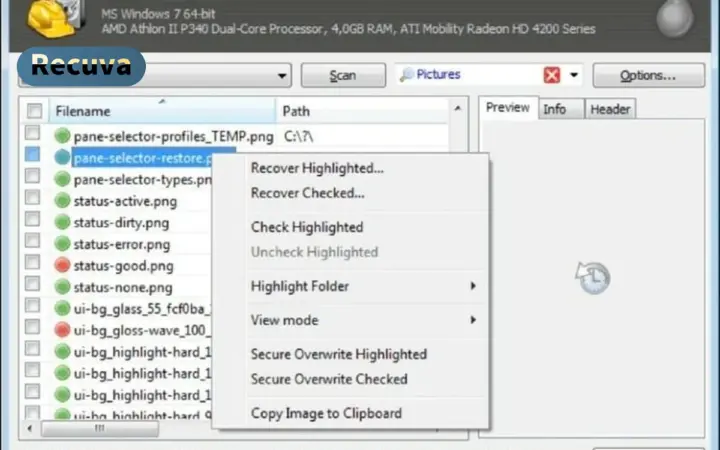 误删文件别慌：Recuva 免费版把 Windows 找回做成向导