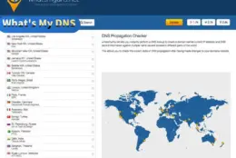 改了 DNS 全世界生效没？What’s My DNS 看各地解析结果