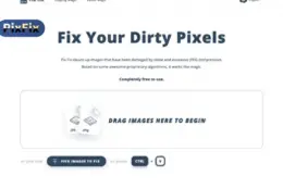 PixFix 在线修老图：降噪去划痕还原，官方免费免登录