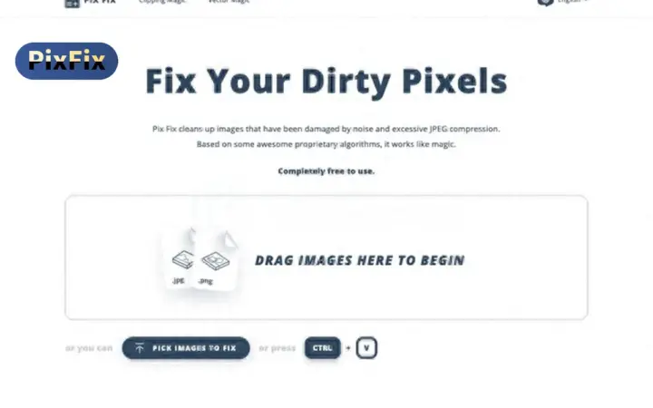 PixFix 在线修老图：降噪去划痕还原，官方免费免登录