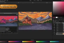想画像素画又不想买软件：Pixelorama 开源免费，浏览器也能画