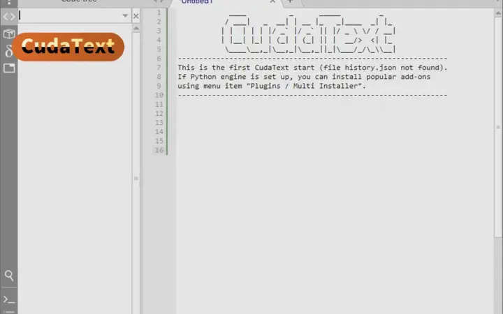 多语法轻量编辑器：CudaText 开源免费，插件可拼出 IDE