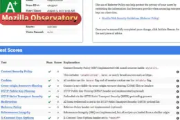 站点安全到底几斤几两？Mozilla Observatory 给网站做全面体检