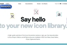圆润现代的开源图标库：Iconoir 免费可商用，主题切换无压力