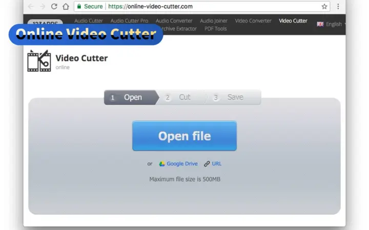 Online Video Cutter 在线剪视频：网页裁剪片段，官方免费免登录