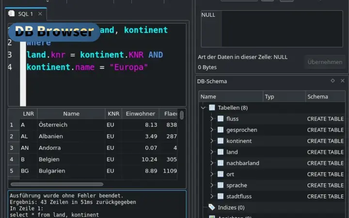看 SQLite 文件就靠它：DB Browser 开源免费，图形化管理
