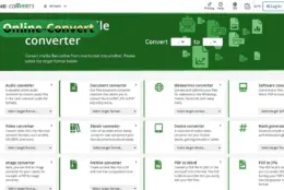 Online-Convert 在线格式转换：音视频文档图片全覆盖，免费档限大小