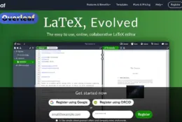Overleaf 在线 LaTeX 编辑器：协作写论文，免费档限协作者