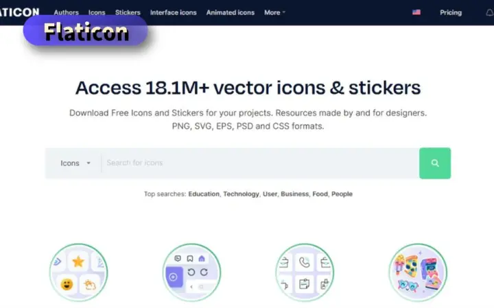 做海报 PPT 和推文配图：Flaticon 海量扁平图标省下画图时间