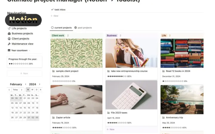 选题库和排期都在这儿：Notion 商业试用，块式协作