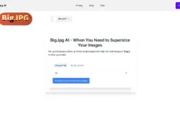 小图放大不糊：BigJPG AI 智能扩容，免登录即放大