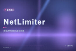 某个软件偷偷占满带宽：NetLimiter 按程序限速并统计