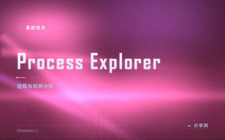 文件被哪个程序占用、进程到底在干什么：Process Explorer 官方免费