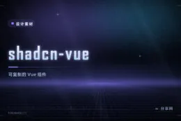 shadcn-vue：可复制进项目的 Vue 组件，不被 API 绑死
