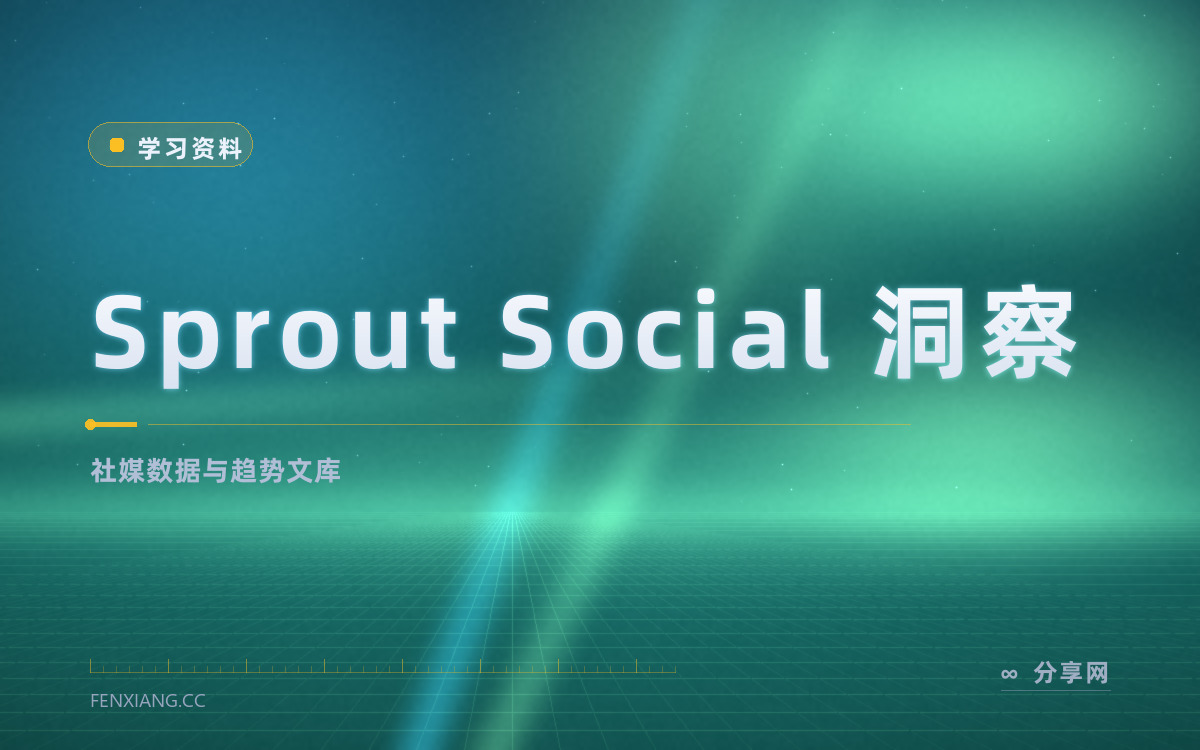 Sprout Social 洞察 功能与界面概览 — 社媒数据与趋势文库