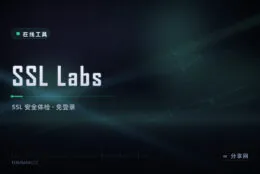 证书配得对吗：SSL Labs 给服务器做 SSL 体检，打分还挑漏洞