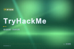 入门安全没人带：TryHackMe 用房间分步讲