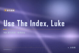 Use The Index, Luke：索引为什么没用上