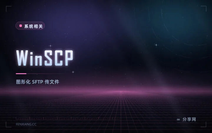 往服务器传文件不用敲命令：WinSCP 开源免费，图形化 SFTP 客户端